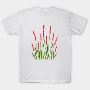 Small Red Flowers T-Shirt